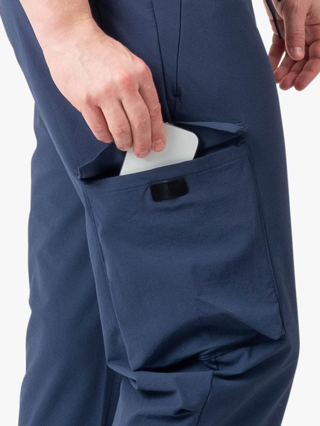 【mnem】Multiway Cargo Pants Men Multi Flap Pockets Cargo Pants Loose Fit Drawstring