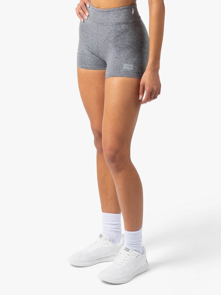 Women's Training | Classic Shorts | Heather Grey TechStretch