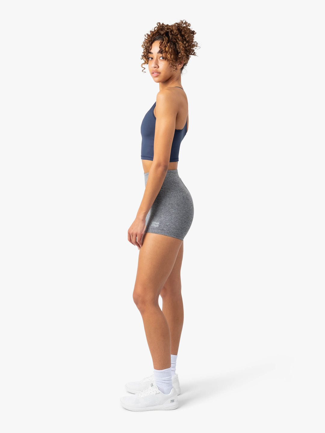 Women's Training | Classic Shorts | Heather Grey TechStretch