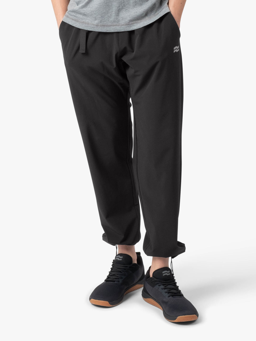 Field TrackPant | Unisex lightweight 4-way stretch black training