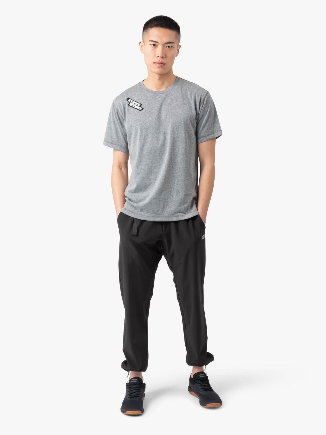 Field TrackPant | Unisex lightweight 4-way stretch black training