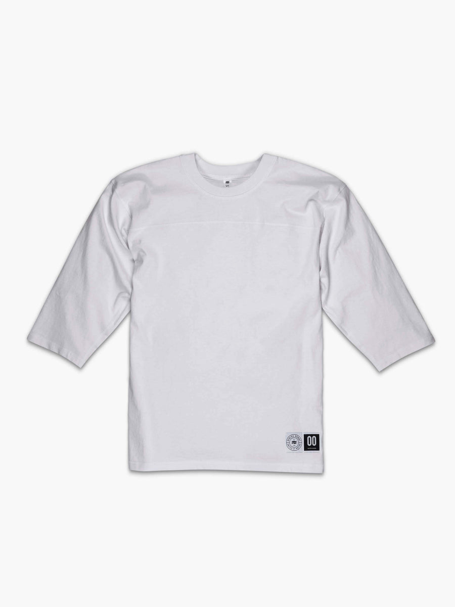 Men's Warm Up Jersey | Clean White Heavyweight Cotton โ STRIKE MVMNT Men's Warm Up Jersey | Clean White Heavyweight Cotton โ STRIKE MVMNT