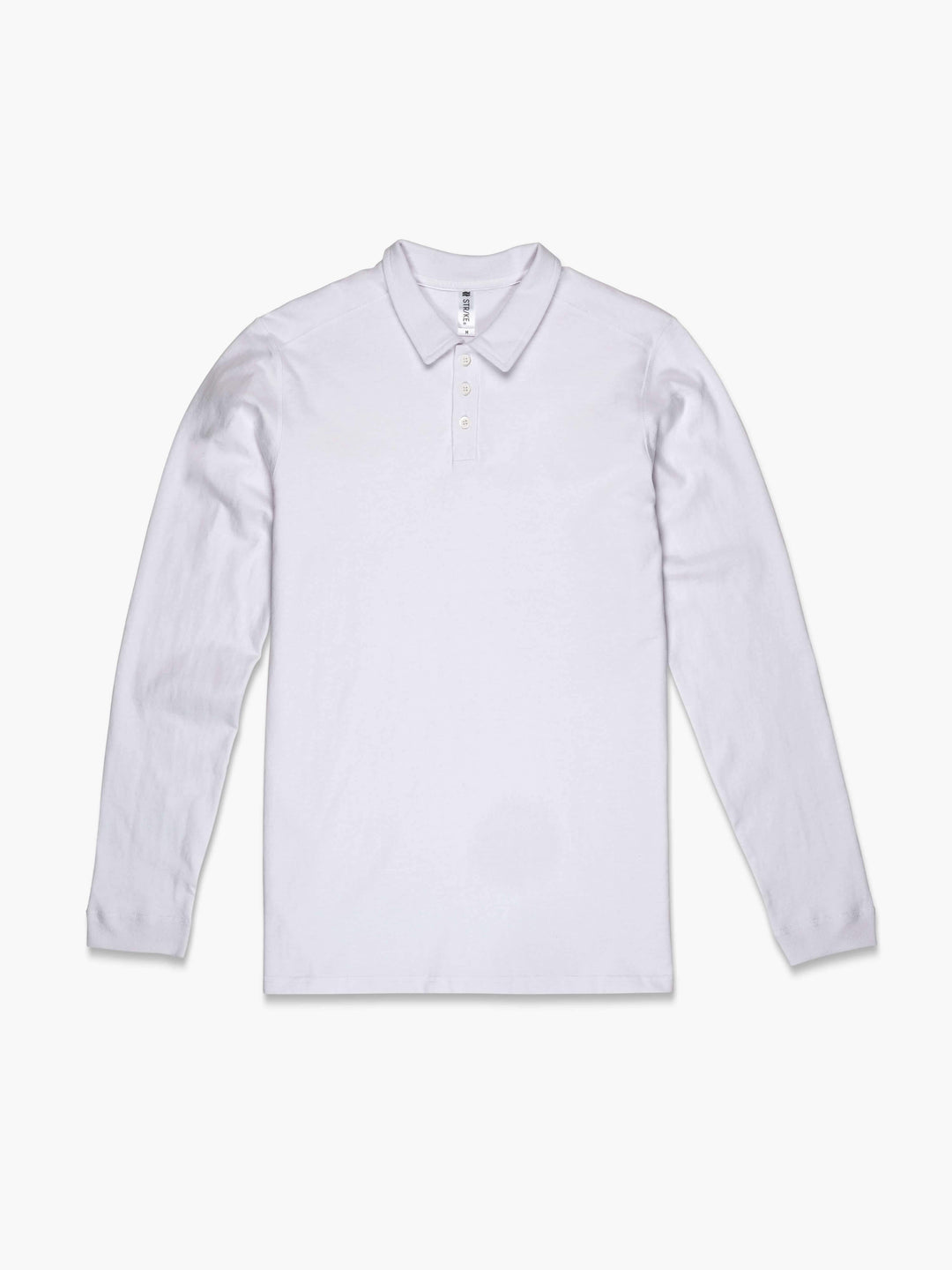 Men's Heavyweight Rugby Jersey | Clean White Cotton – STRIKE MVMNT