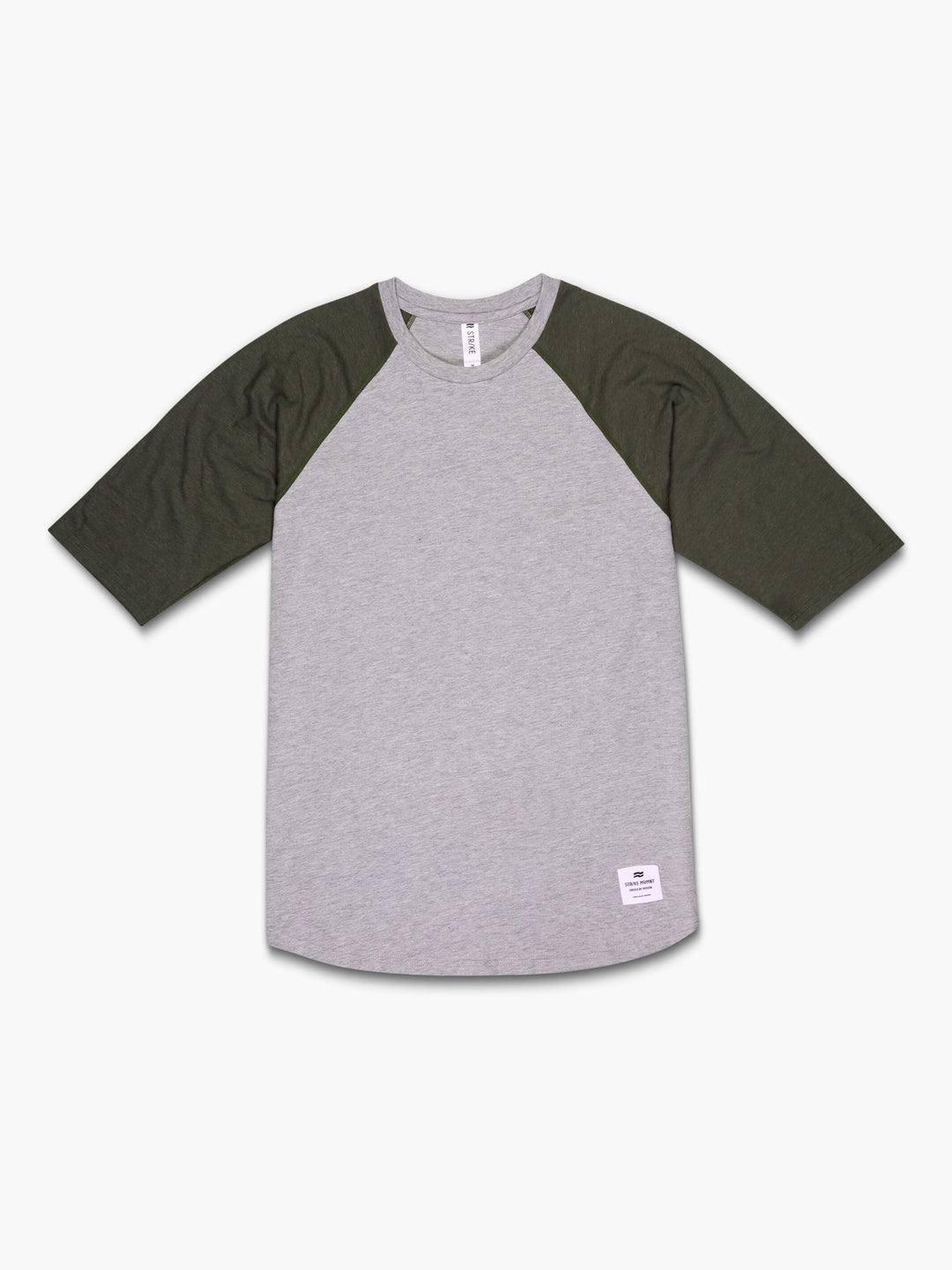 Men's 3rd Base 3/4 Raglan - Clean – STRIKE MVMNT