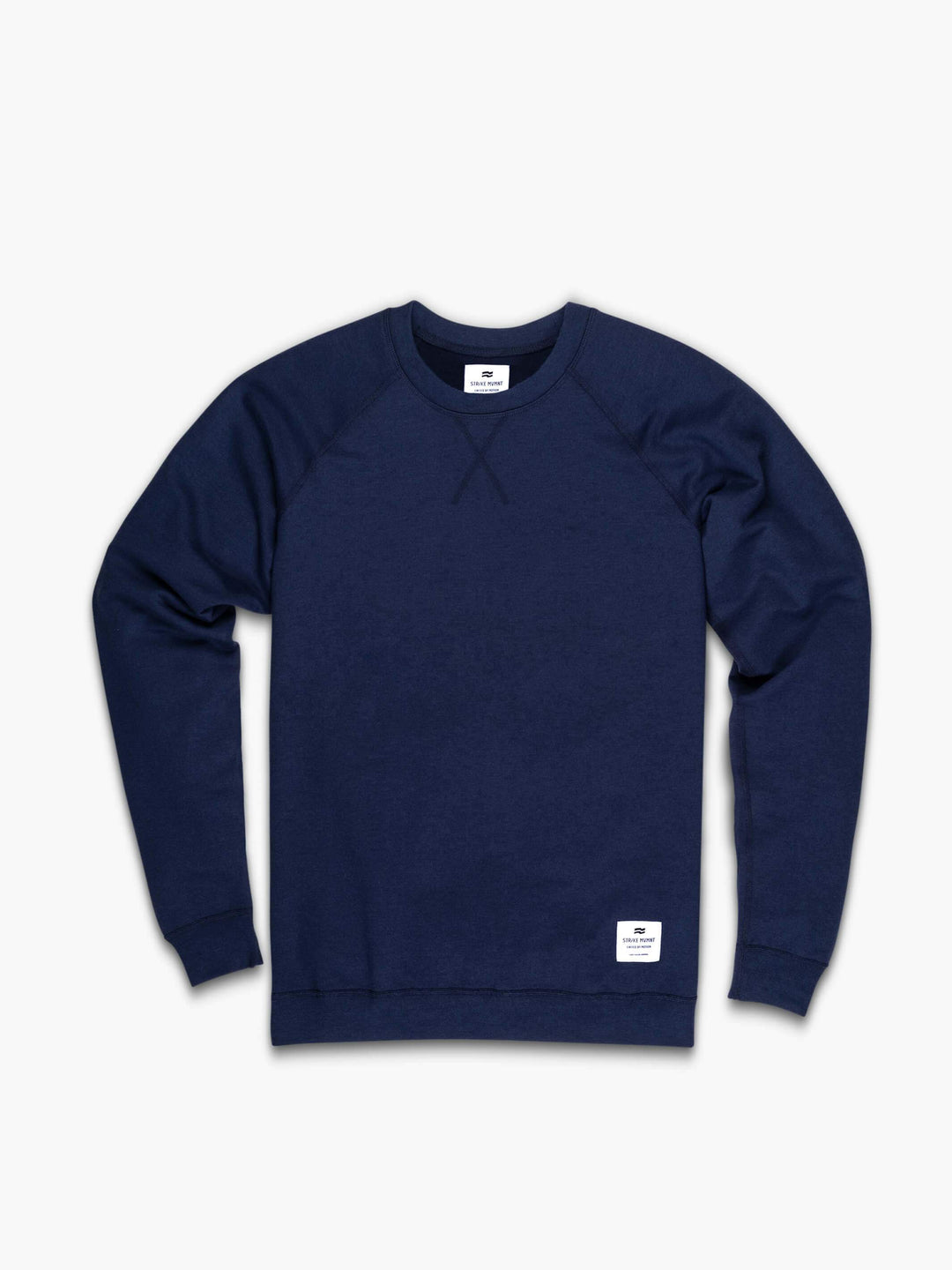 Strike MVMNT Classic Crewneck S Navy Blue Terry Fleece