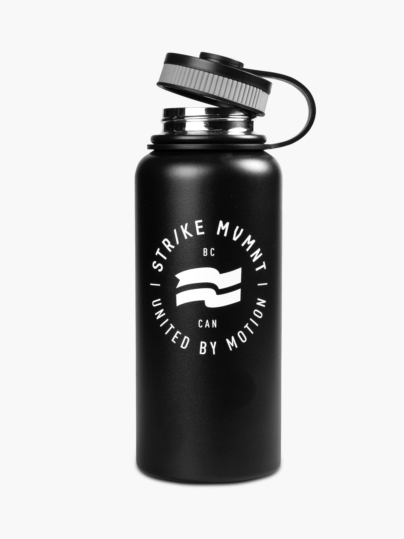 https://strike-mvmnt.com/cdn/shop/products/united-by-motion-stainless-steel-32oz-water-bottle-black-white_1800x1800.jpg?v=1597920176